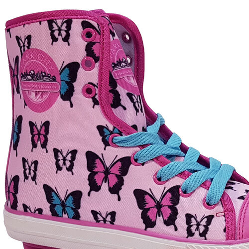 PARK CITY PATIN QUAD CANVAS BUTTERFLY T/32-33