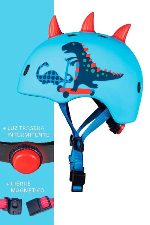 Casco Dinosaurios 3D M