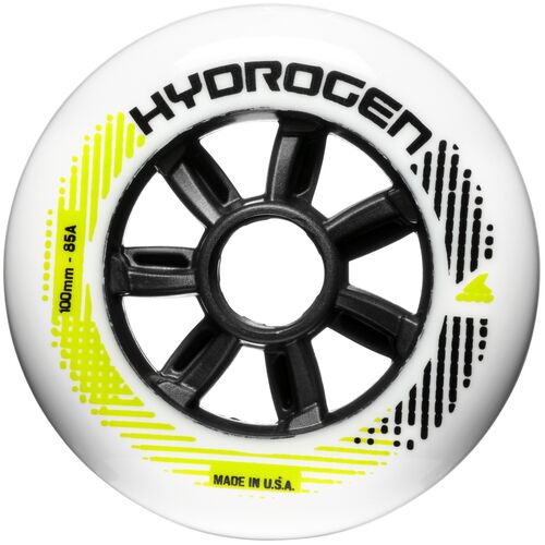 RUEDAS HYDROGEN 100/85A (8PCS) WHITE