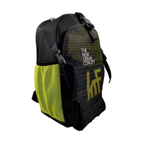 KRF MOCHILA PATINES NEW YORK NEGRA/ AMARILLO