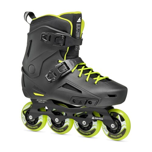 PATINES LIGHTNING BLACK/LIME 42