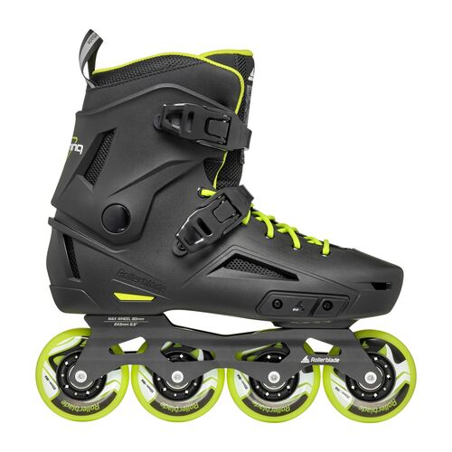 PATINES LIGHTNING BLACK/LIME 42