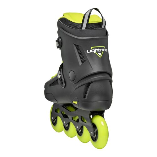 PATINES LIGHTNING BLACK/LIME 42