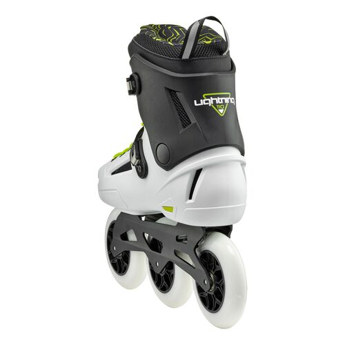 PATINES LIGHTNING 110 WHITE/BLACK 42