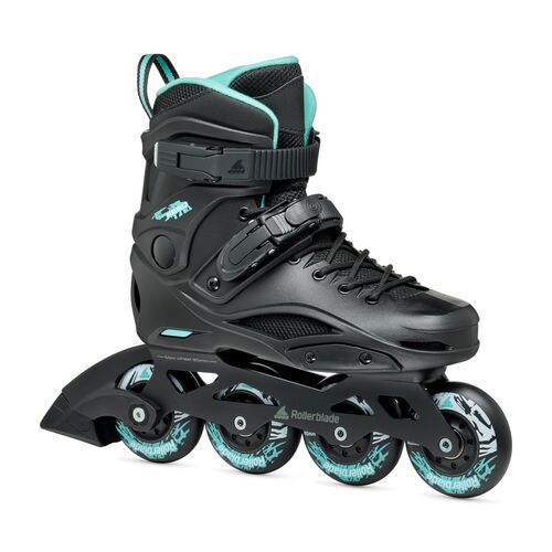 ROLLERBLADE RB 80 W BLACK/LIGHT BLUE 39