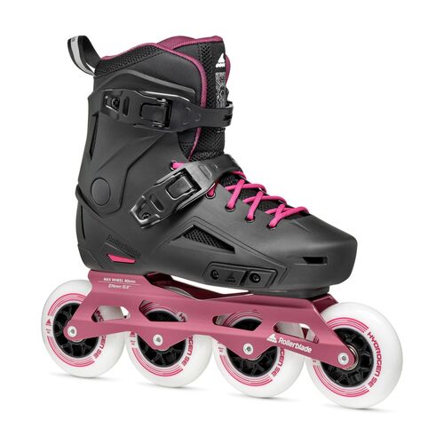 PATINES LIGHTNING 90 W BLACK/SANGRIA 39