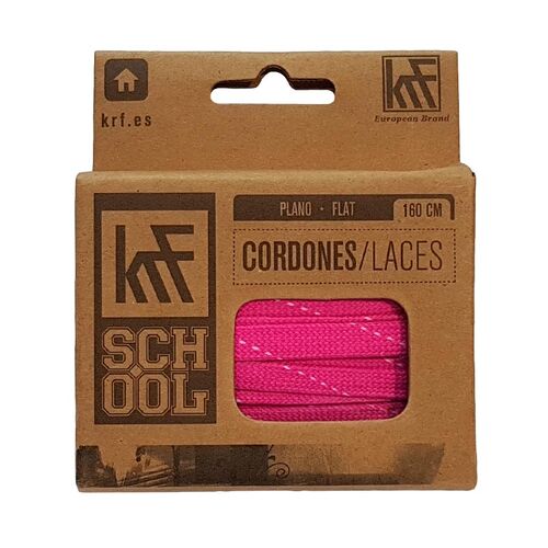 KRF ACC PAT CORDONES PLANO 160CM FUCSIA