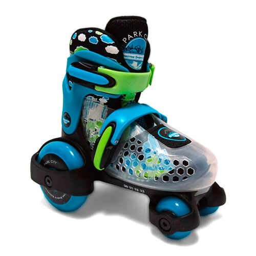 PARK CITY PATIN BABY QUAD AZUL M(30-33)